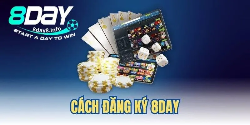 Thông tin đăng ký tài khoản tại nhà cái 8Day